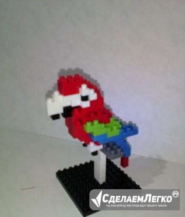 Мини конструктор nanoblock попугай Москва - изображение 1