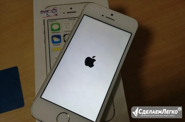 iPhone 5s 16Gb Gold (без Touch ID) Ижевск - изображение 1