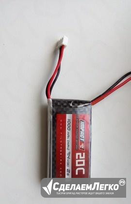 Аккумулятор Li-Po 2S 7,4v 1000 mAh 20C Тула - изображение 1