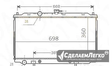 Радиатор Nissan Almera N16 00 06 Primera 02 Ростов-на-Дону - изображение 1