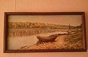 Картина маслом на холсте Омск