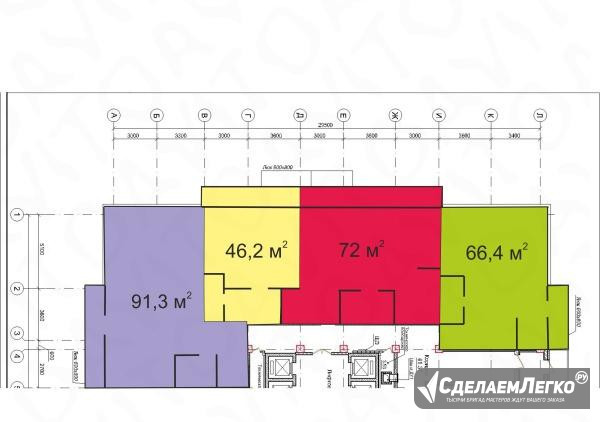 2-к квартира, 66.4 м², 25/25 эт. Набережные Челны - изображение 1