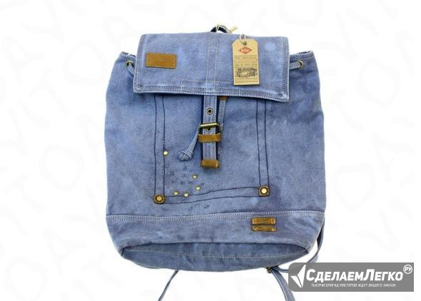 Рюкзак мужской джинсовый Lee Cooper новый - 744401 Санкт-Петербург - изображение 1