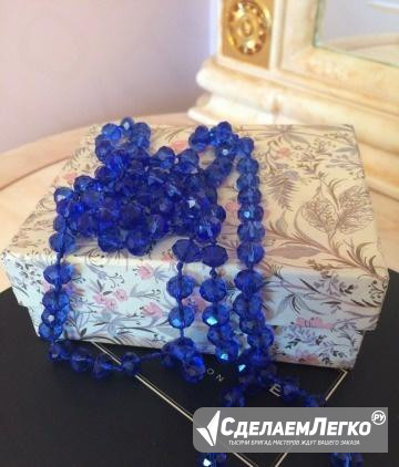 Бусы богемский хрусталь новые Москва - изображение 1