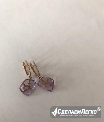 Серги золотые Курск - изображение 1