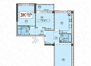 3-к квартира, 74.8 м², 1/5 эт. Симферополь