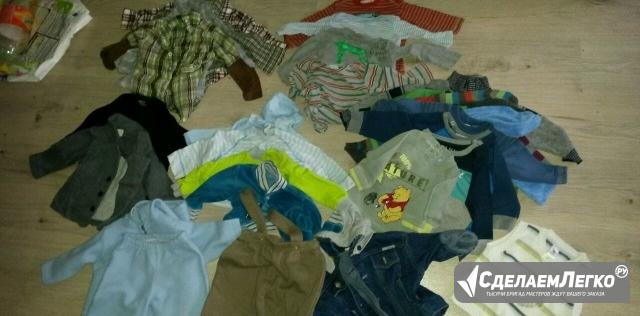 Вещи одежда 80 шт. пакетом на мальчика Калуга - изображение 1