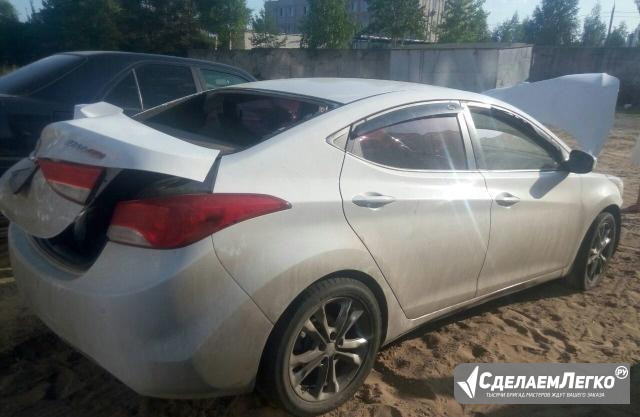 Hyundai Elantra 1.6 AT, 2011, седан, битый Киров - изображение 1