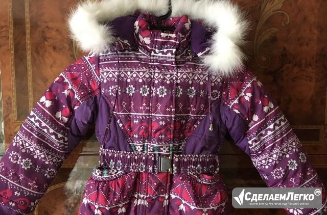 Зимняя куртка и полукомбинезон на девочку 2-3 лет Москва - изображение 1