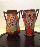 Вазы Япония техника Мориаж Moriage Satsuma Москва