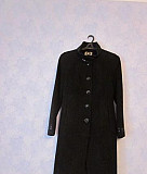 Красивое черное драповое пальто Калуга