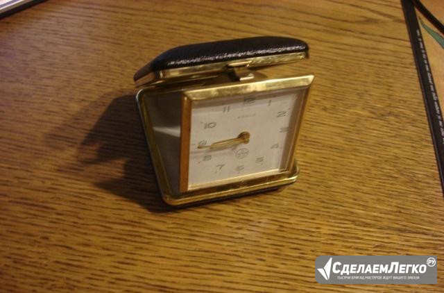 Дорожные раскладные с будильником Kienzle 50-60-х Челябинск - изображение 1