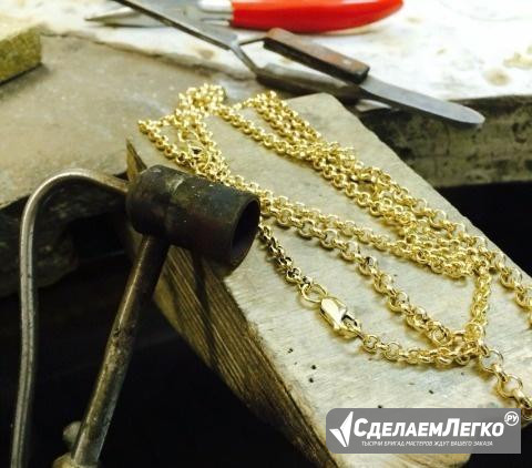 Золотая цепочка Шопард 28.92 гр, 56 см Москва - изображение 1