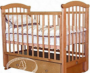 Детская кроватка из натурального дерева "Можга " Починок