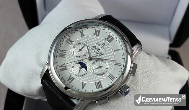 Часы Zenith El Primero Automatic Silver-Whit новые Москва - изображение 1