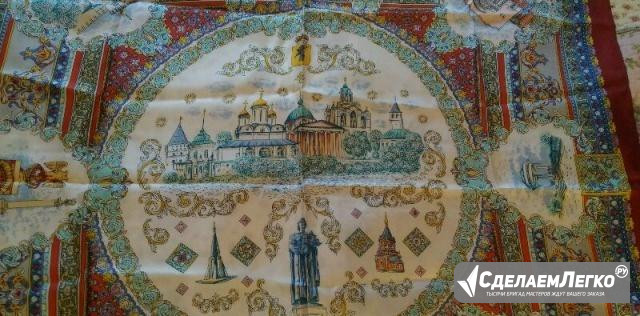 Павловопосадский шелковый платок "Ярославль" Москва - изображение 1