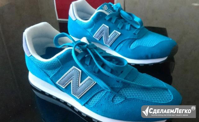 Кроссовки New Balance женские, синезеленого цвета Москва - изображение 1