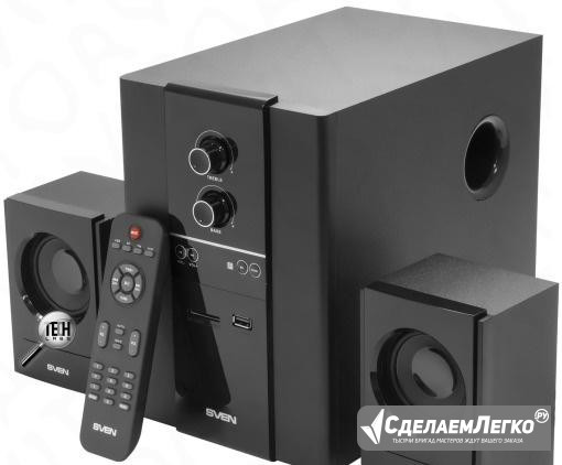 Акуститческая система 2.1 Sven USB SD FM пульт Калининград - изображение 1