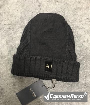 Шапка новая Armani Jeans оригинал шерсть Москва - изображение 1
