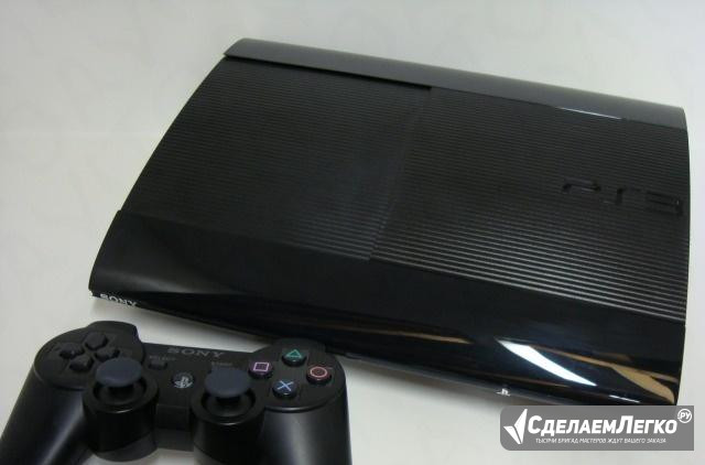 Sony PlayStation 3 Super Slim 500 гб Челябинск - изображение 1