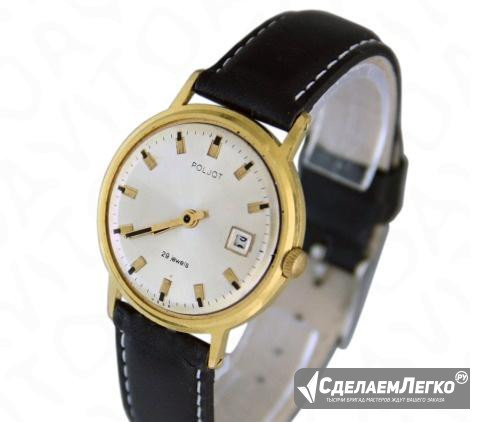 Механические часы Полет дата винтаж СССР  - изображение 1