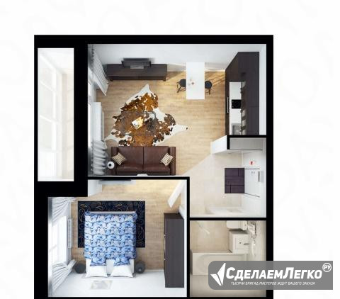 1-к квартира, 38.6 м², 28/30 эт. Котельники - изображение 1