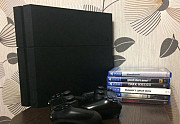 Sony Playstation 4 (PS4) + 6 игр Воронеж