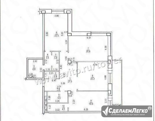 3-к квартира, 137 м², 15/22 эт. Хабаровск - изображение 1