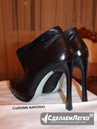 Ботильоны кожаные Costume National Москва - изображение 1