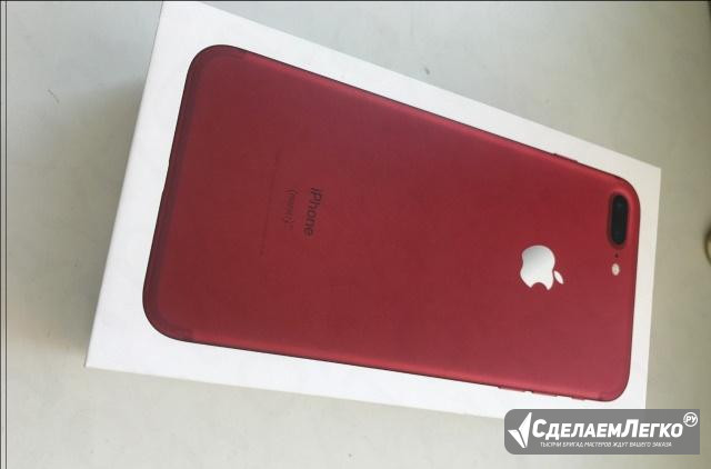 Продам или обменяю iPhone 7 pluse red Улан-Удэ - изображение 1