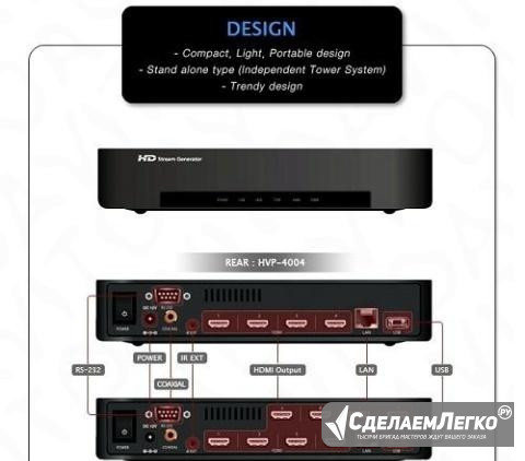 HD stream generator и hdmi Splitter Барнаул - изображение 1