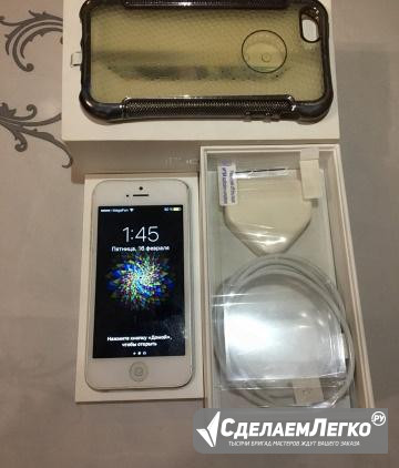 iPhone 5 16gb White идеал Ростов-на-Дону - изображение 1