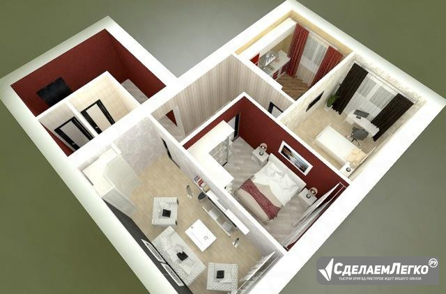 3-к квартира, 80 м², 2/3 эт. Ульяновск - изображение 1