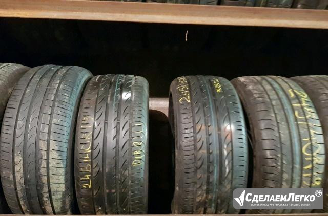 Шины бу 245/45/18 Pirelli p zero nero GT Москва - изображение 1
