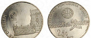 Португалия 2,5 евро 2009 Башня Белем Пермь