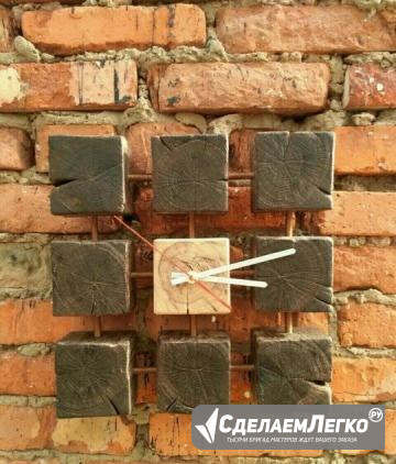 Деревянные настенные часы Москва - изображение 1