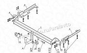 Фаркоп Honda CR-V (c 2007-11.2012) HY-04 Уфа