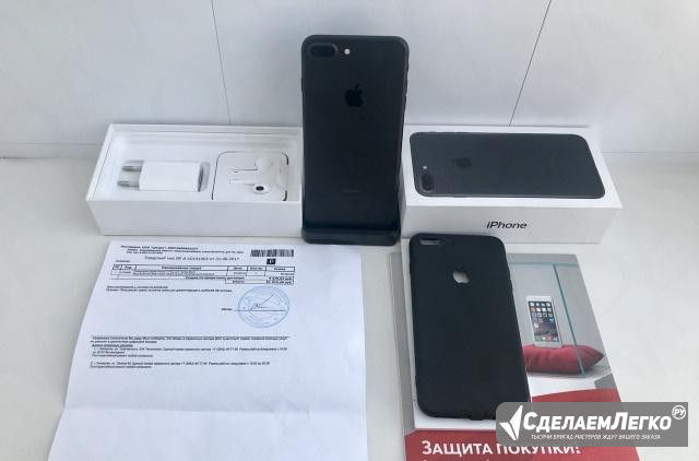 Идеальный iPhone 7 Plus 32Гб -гарантия и страховка Кемерово - изображение 1