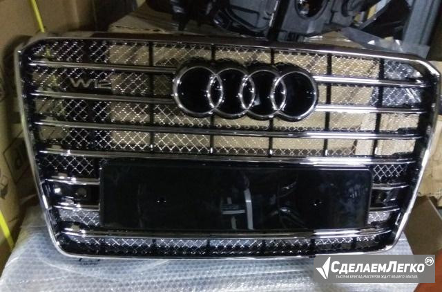 Audi a8 w12 d4 решетка радиатора рестайлинг новая Москва - изображение 1
