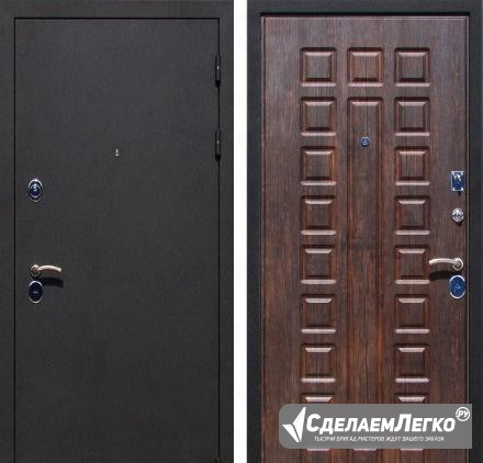 Дверь входная стальная "Сд-06 Темное дерево" Москва - изображение 1