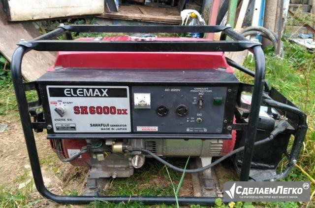 Генератор Elemax SH6000DX Москва - изображение 1
