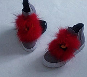 Слипоны fendi 38-37 размер Москва