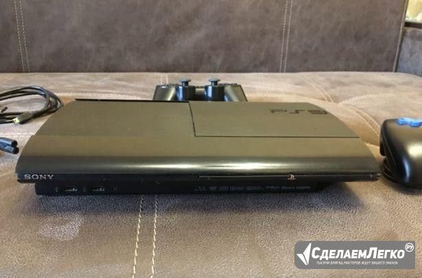 Приставка Sony PlayStation 3 Super Slim 500гб Комсомольск-на-Амуре - изображение 1