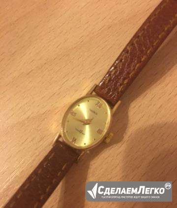 Золотые часы Чайка 585пр Москва - изображение 1