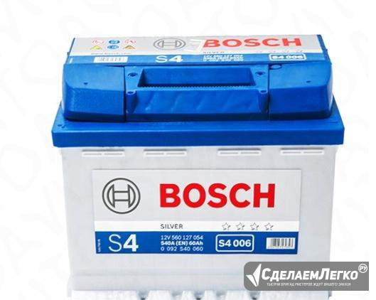 Аккумуляторная Батарея- Bosch-60Silver S4 Абакан - изображение 1