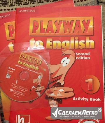 Playway to English 1 Activity Book + CD новая Благовещенск - изображение 1