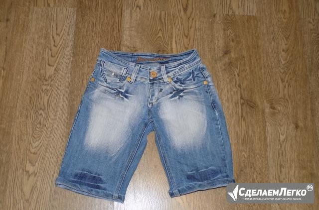 Джинсовые бриджи (шорты) "Joans Jeans" (р.42) Екатеринбург - изображение 1