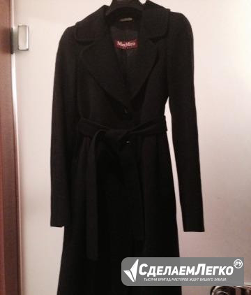 Дизайнерское пальто Max Mara оригинал Италия Москва - изображение 1