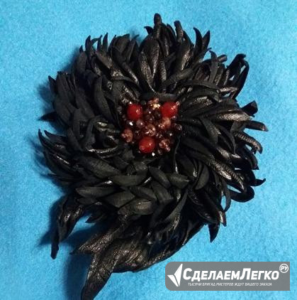 Брошь с натуральными камнями Москва - изображение 1