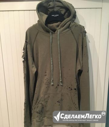 Greg Lauren оригинал, Destroyed Hero Худи, L Москва - изображение 1